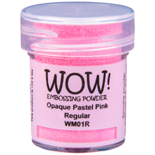 WOW Embossing Pulver - Opaque Pastel Pink